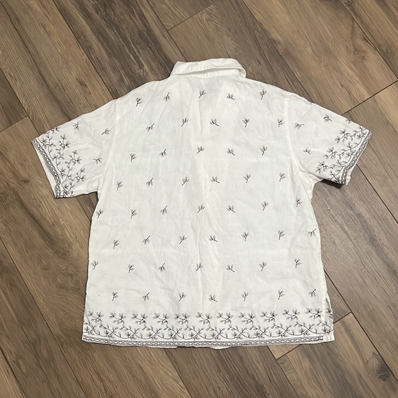 Linen Button Shirt - Picture 3 of 3